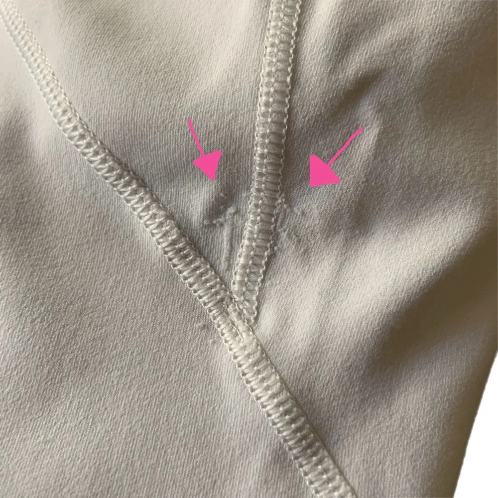 Lululemon Align Tank Top Cropped / Sports Bra Bone - Picture 15 of 16